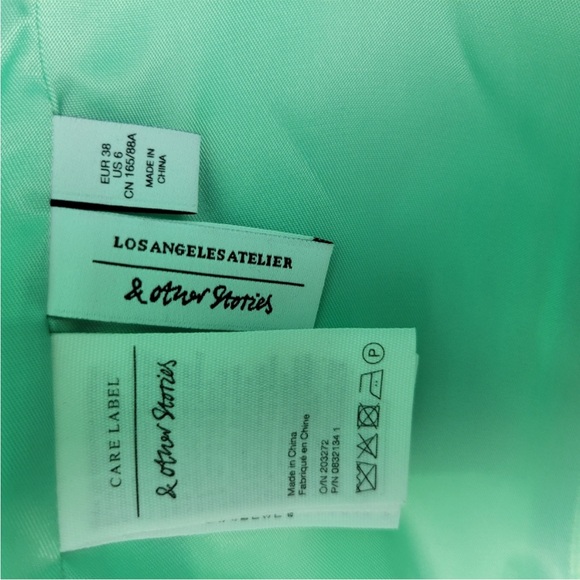 & Other Stories Tailored Twill Blazer - Picture 3 of 5